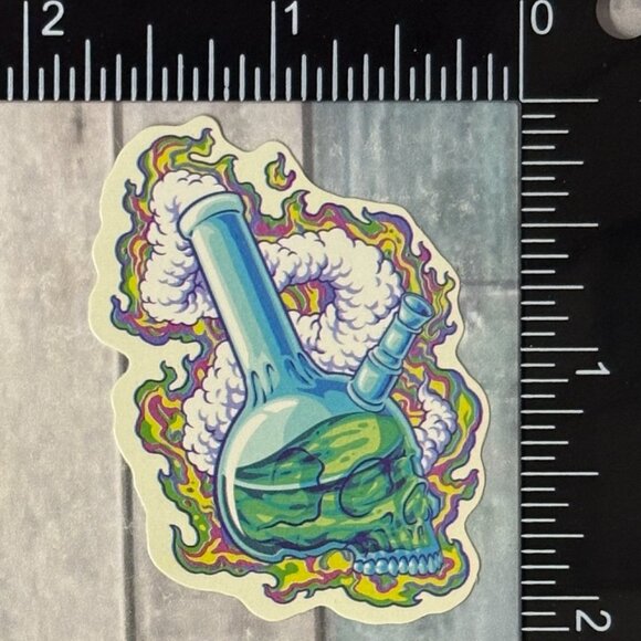 🌀10/$10🌀 Psychedelic 420 Reusable Waterproof Vinyl Sticker Decal - Picture 1 of 1